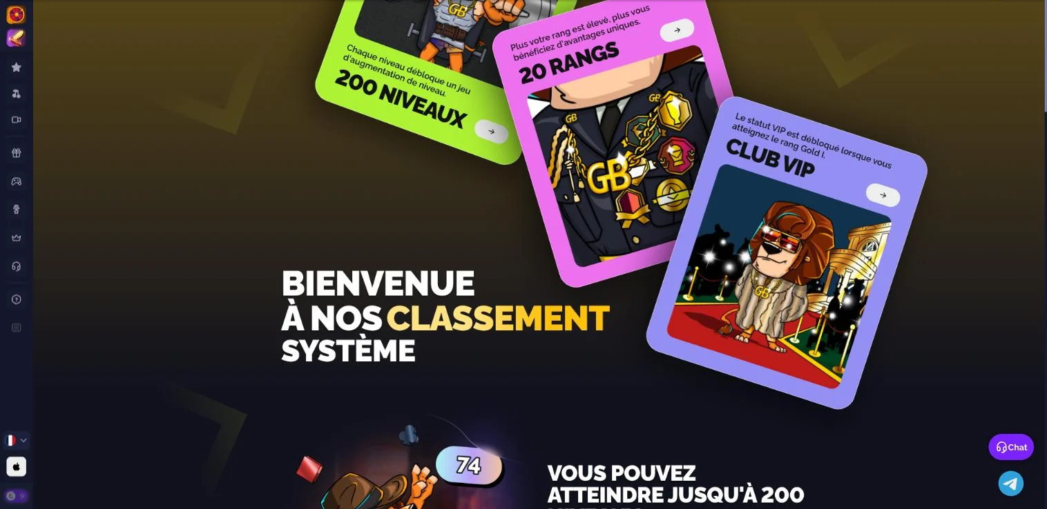 Programme de fidélité et Club VIP