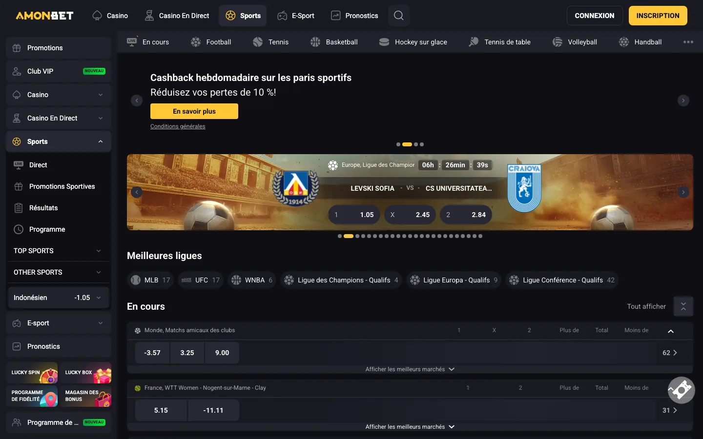 Paris sportifs