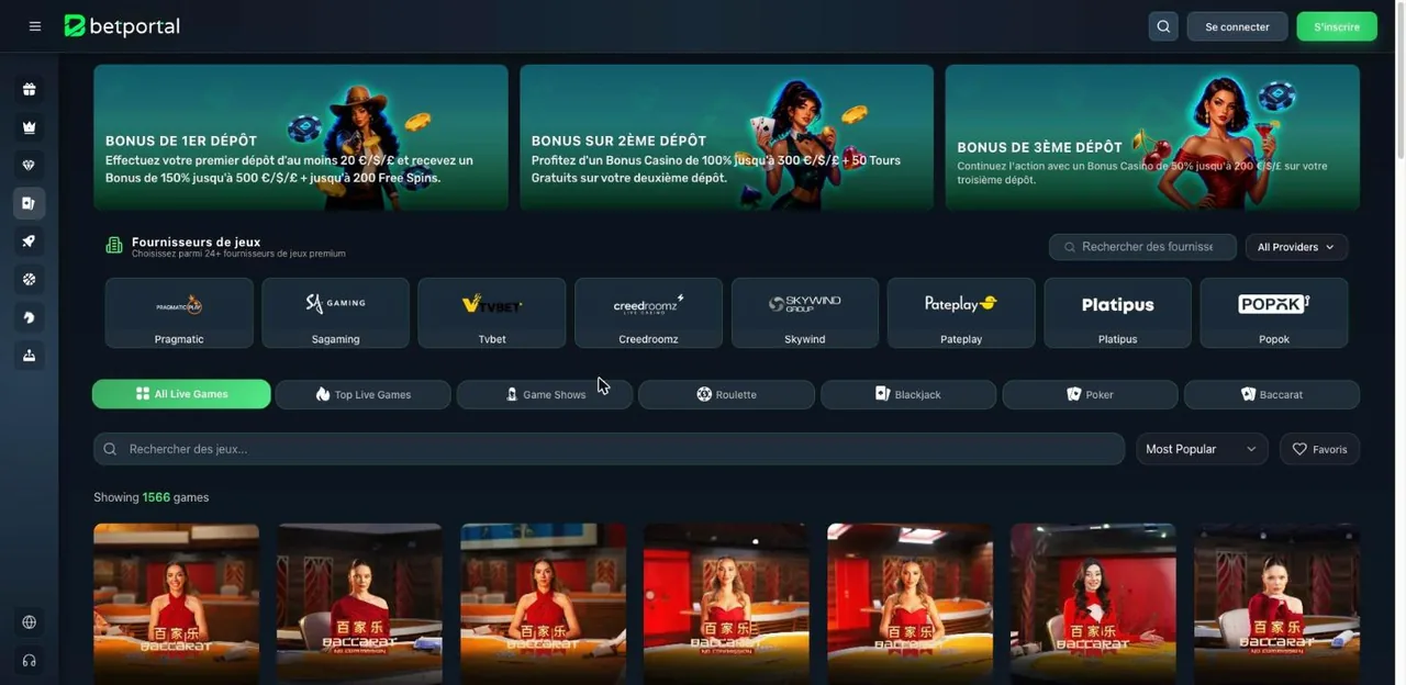 jeux en direct