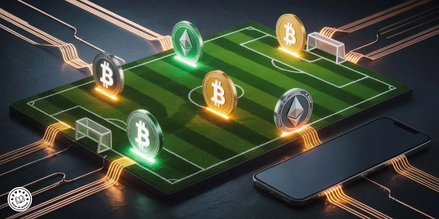 Comment parier en crypto sur le football