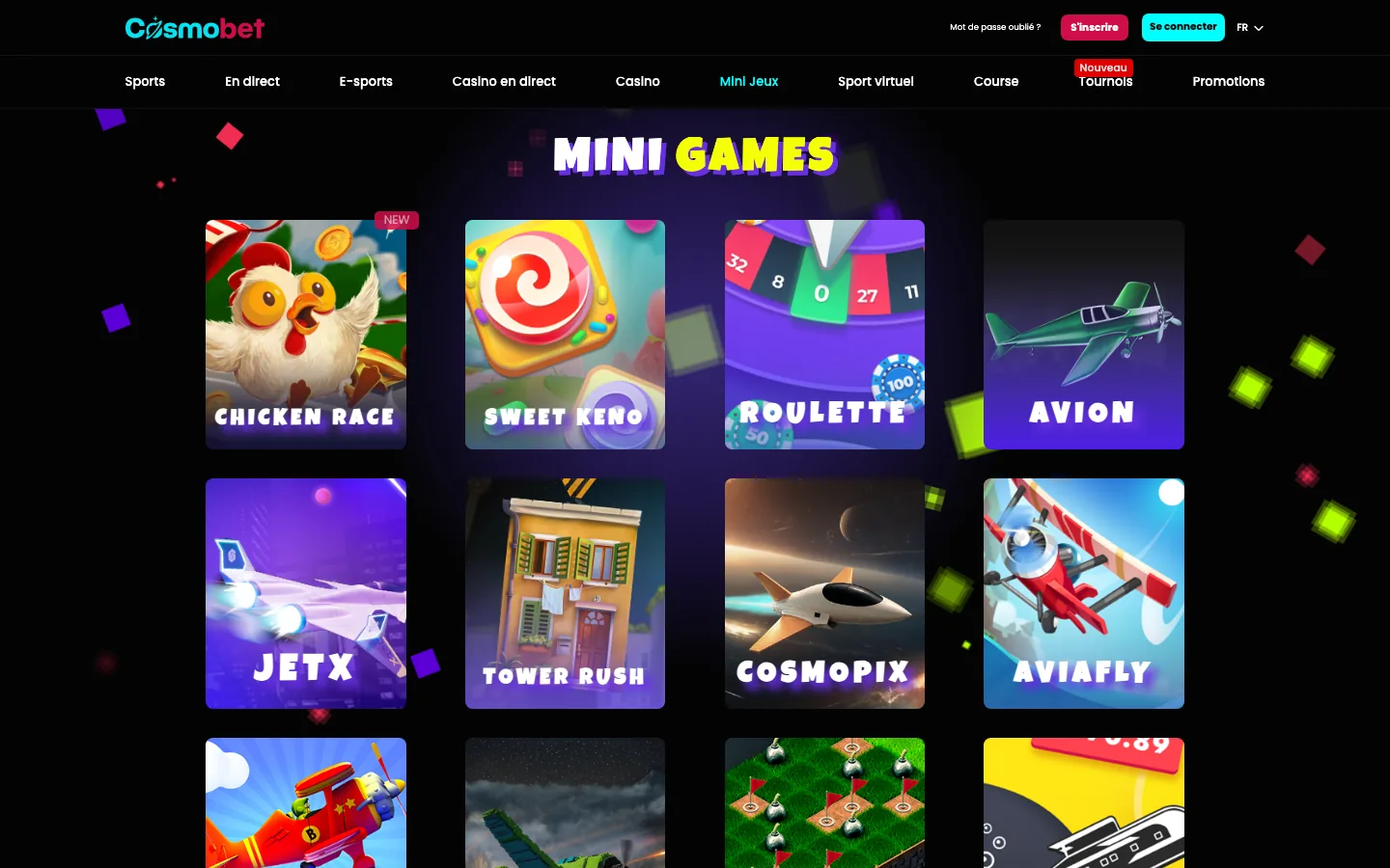 Mini-jeux et crash games