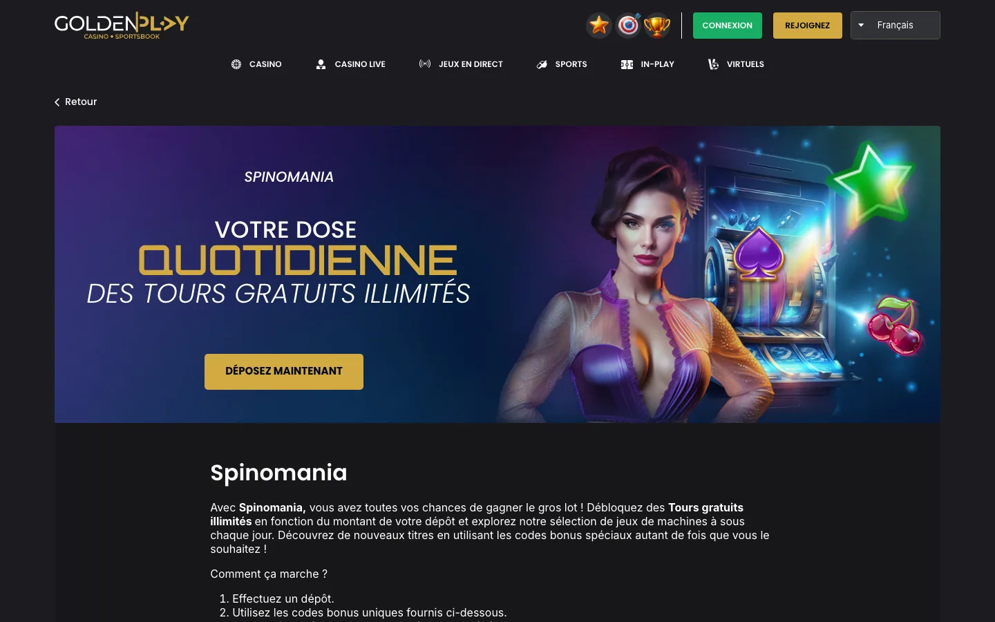 Spinomania