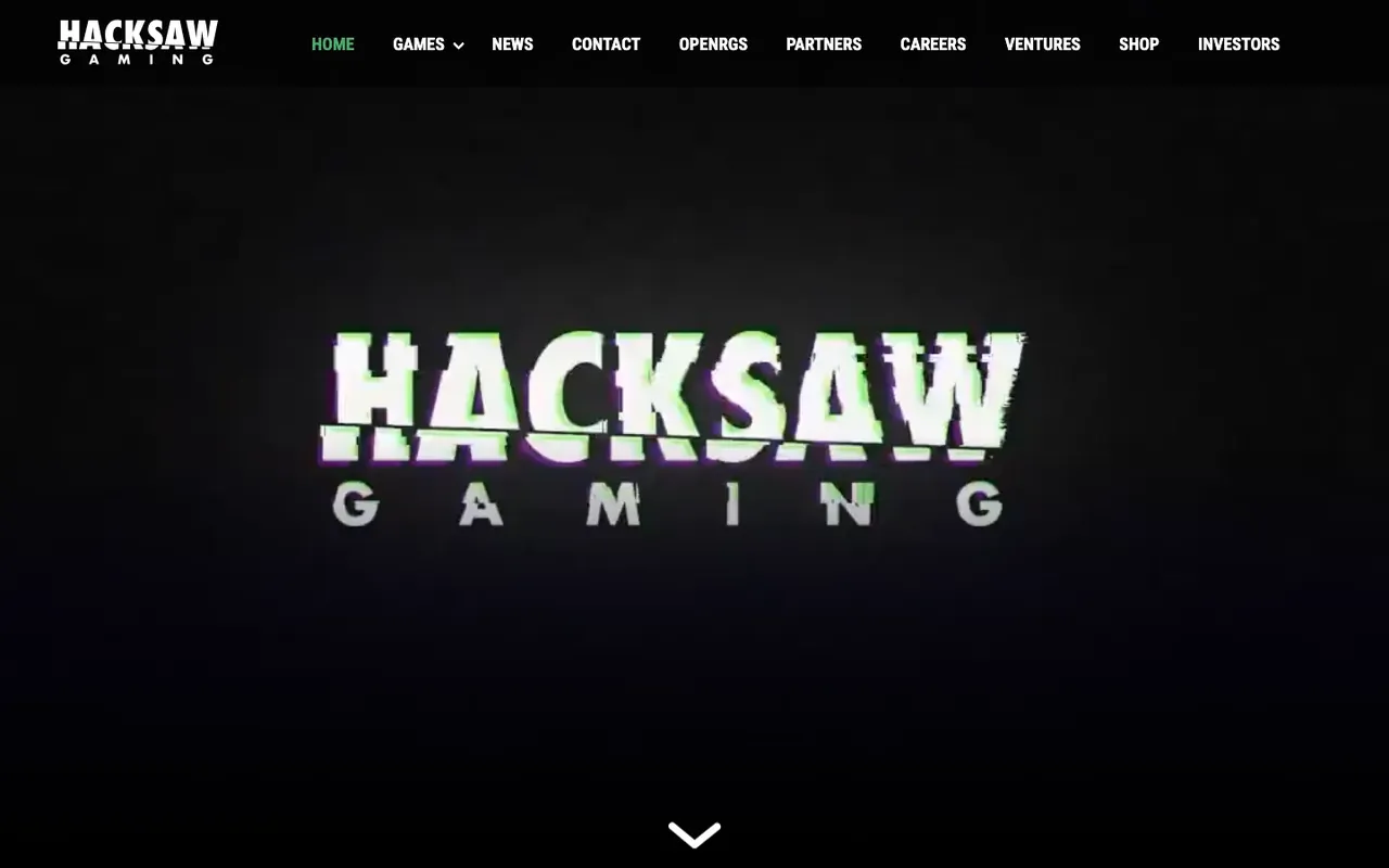 Site officiel de Hacksaw Gaming