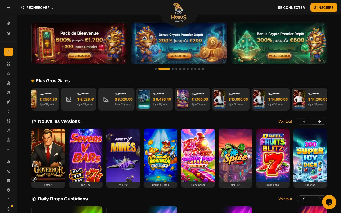 Horus Casino Avis 2026