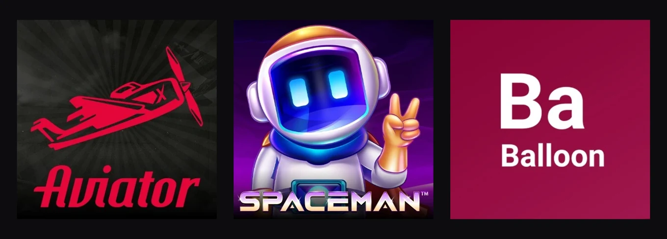 Mini-jeux et crash games d'Instant Casino : Aviator, Spaceman et Balloon