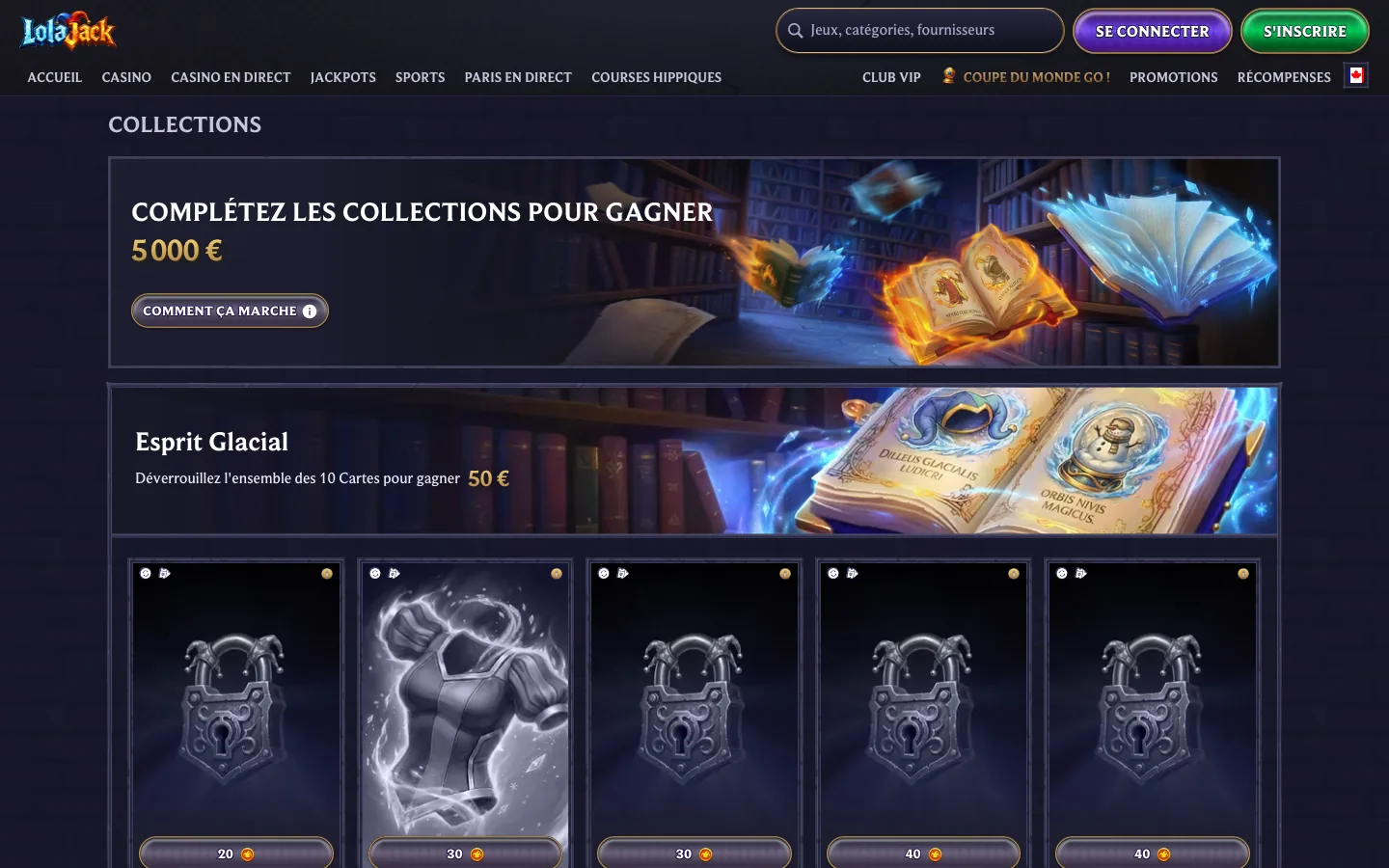Collections de cartes