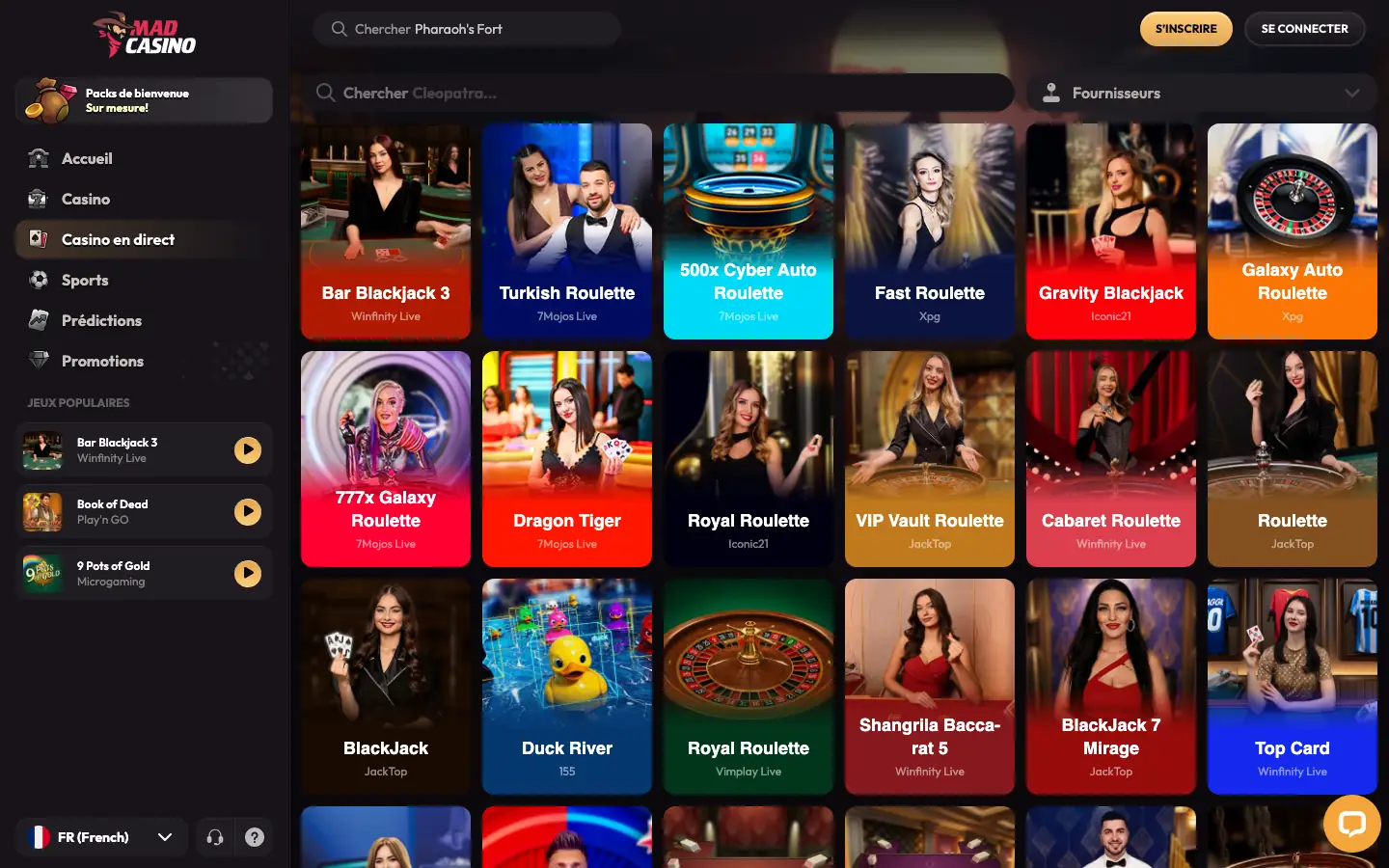 Casino en direct