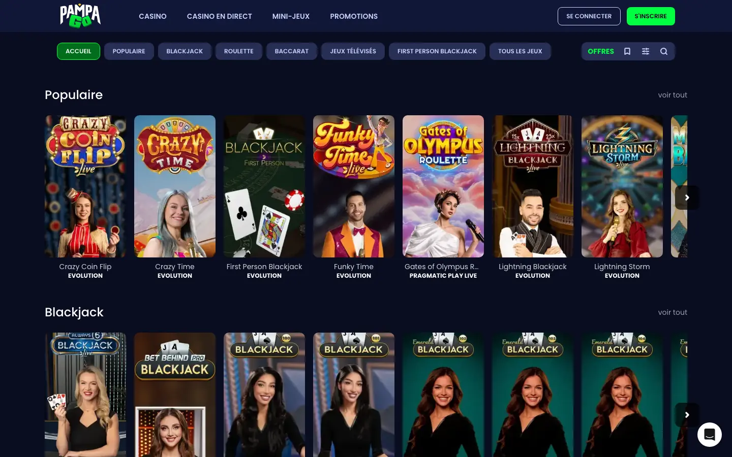 Casino en direct
