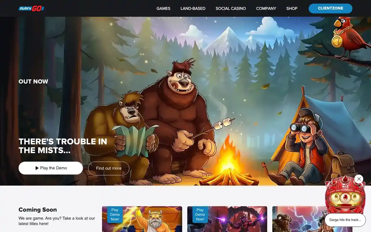 Site officiel de Play'n GO