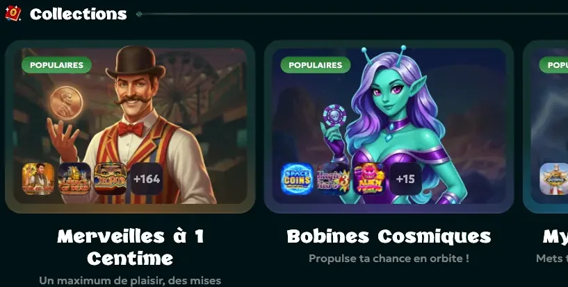 Les collections thématiques