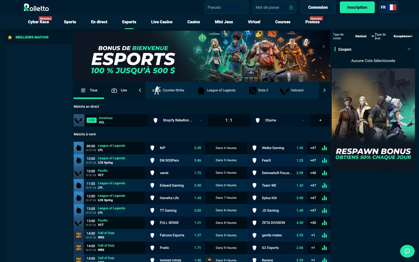 Paris eSports