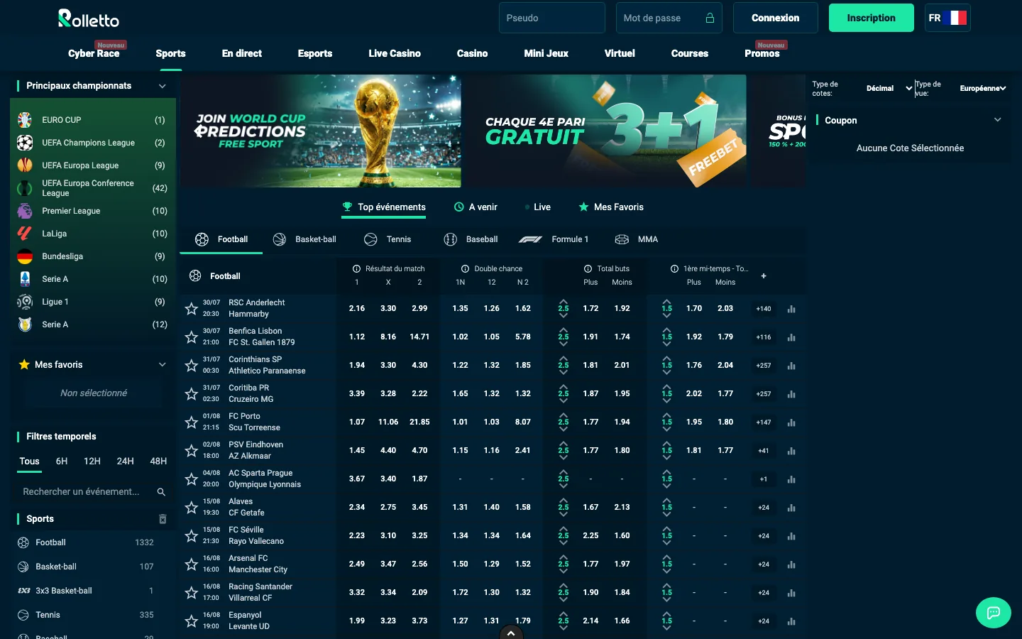 Paris sportifs