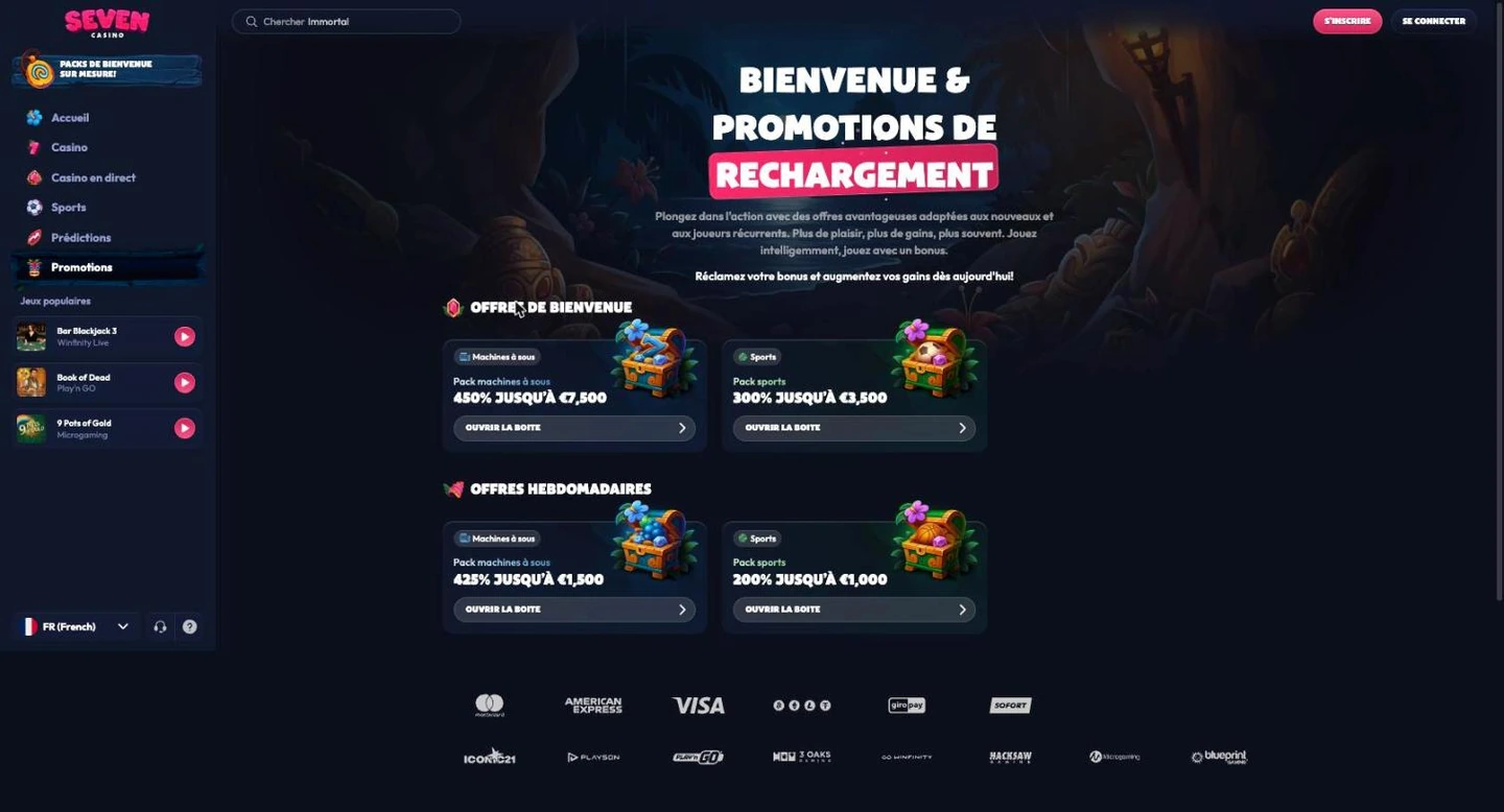 Promotions et offres hebdomadaires