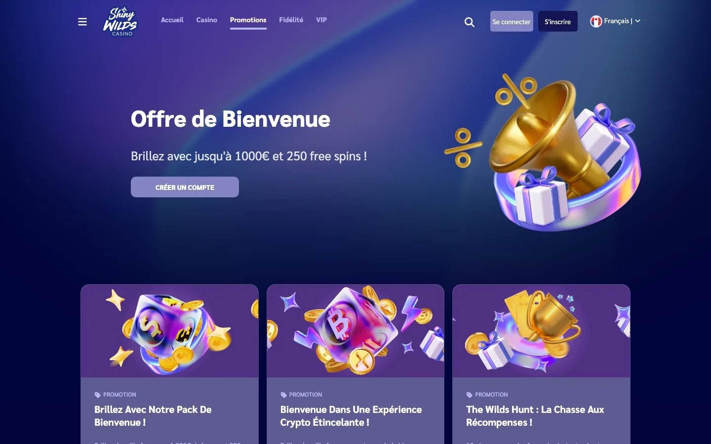 Promotions de Shiny Wilds
