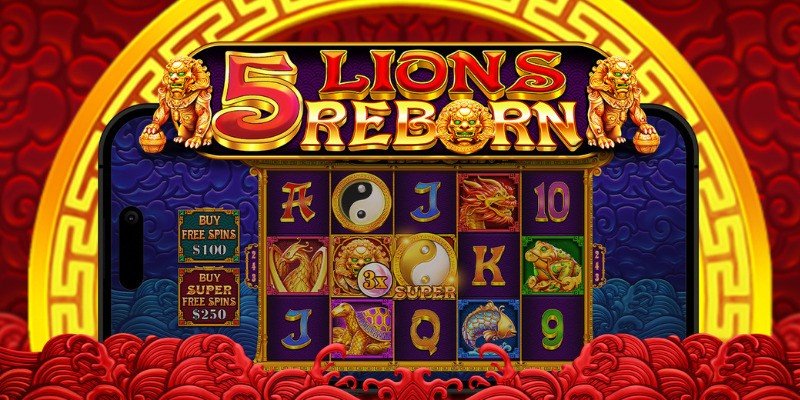 machine a sous 5 Lions Reborn