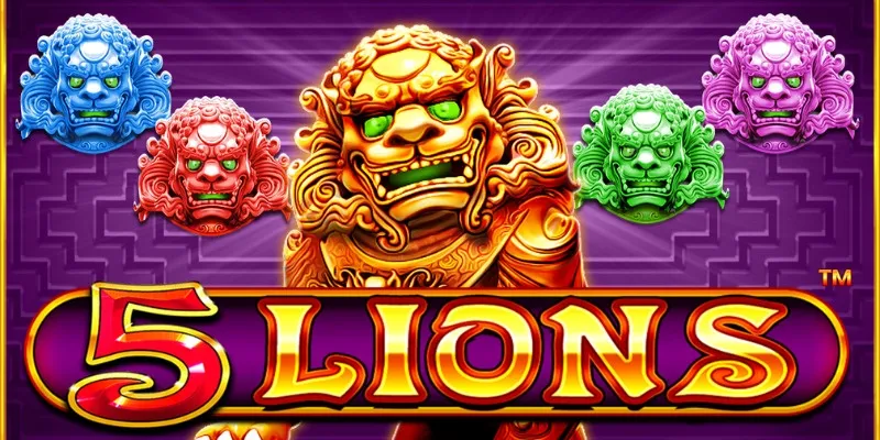 machine a sous 5 Lions