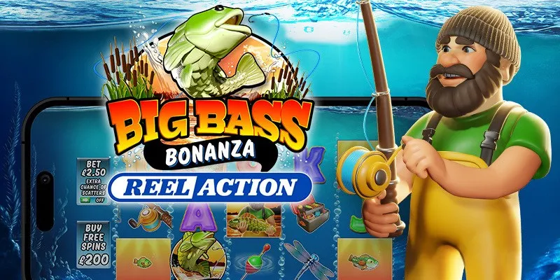 machine a sous Big Bass Bonanza Reel Action