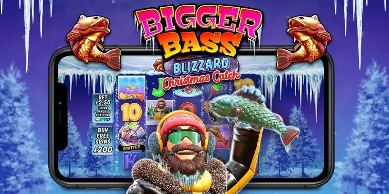 machine a sous Bigger Bass Blizzard Christmas Catch
