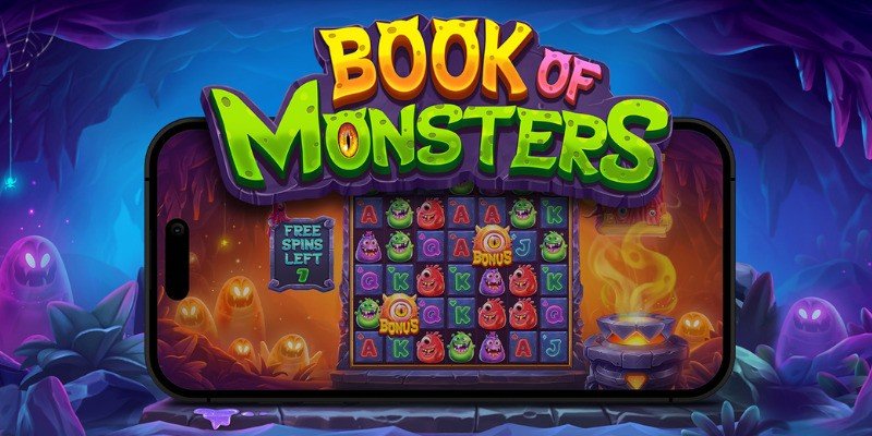 machine a sous Book of Monsters