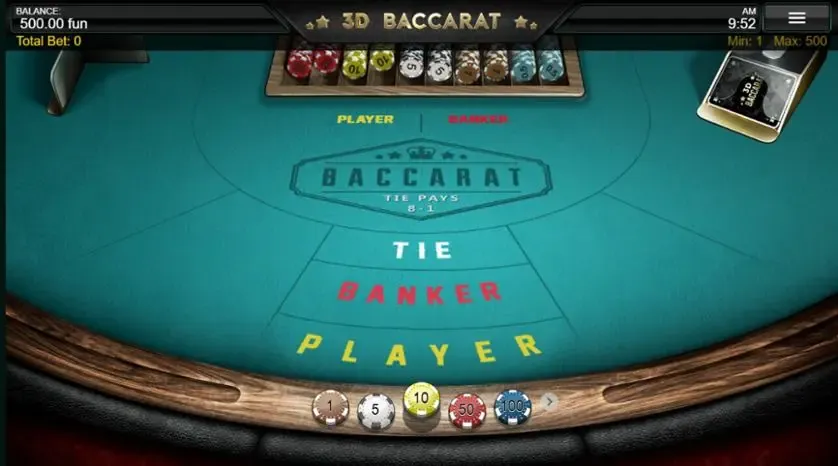 3D Baccarat