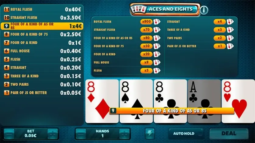 Aces and Eights (Red Rake Gaming)