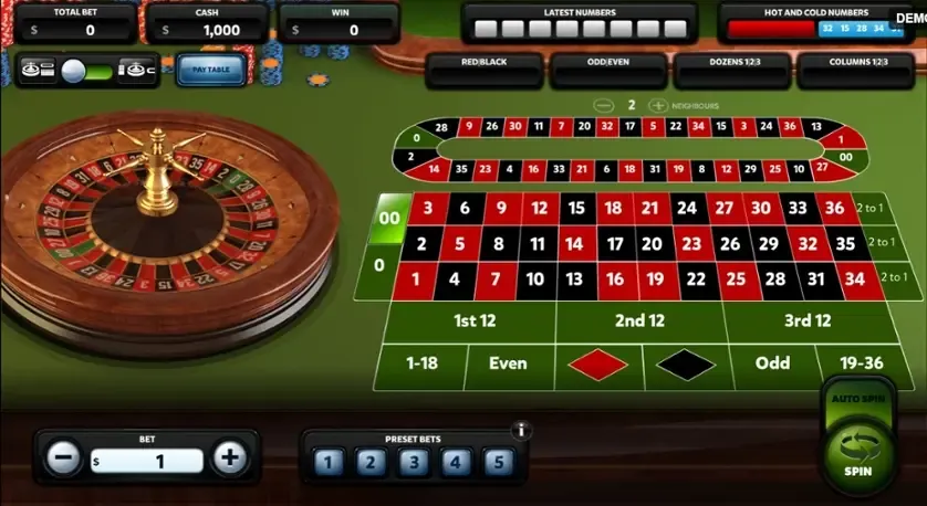 American Roulette (Red Rake)