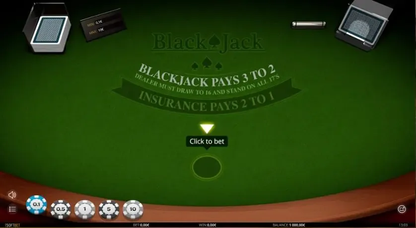 Blackjack (iSoftBet)