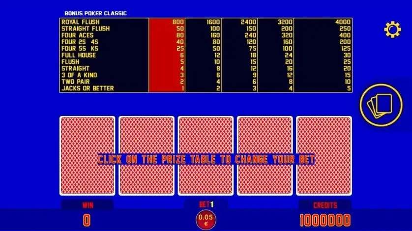 Bonus Poker