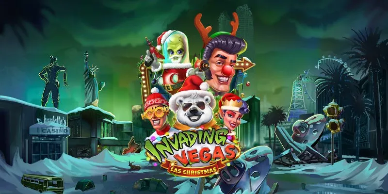 machine a sous Invading Vegas Las Christmas