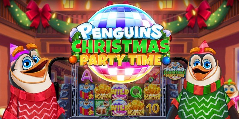 machine a sous Penguins Christmas Party Time