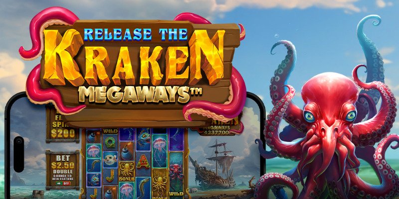 machine a sous Release the Kraken Megaways