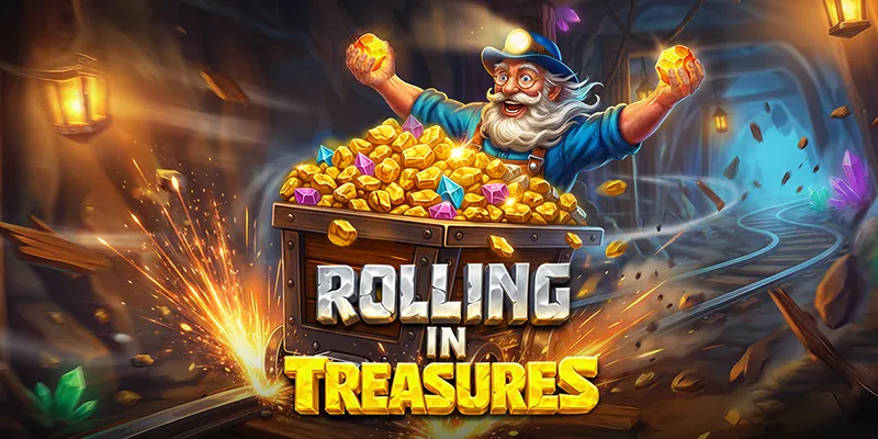 machine a sous Rolling in Treasures