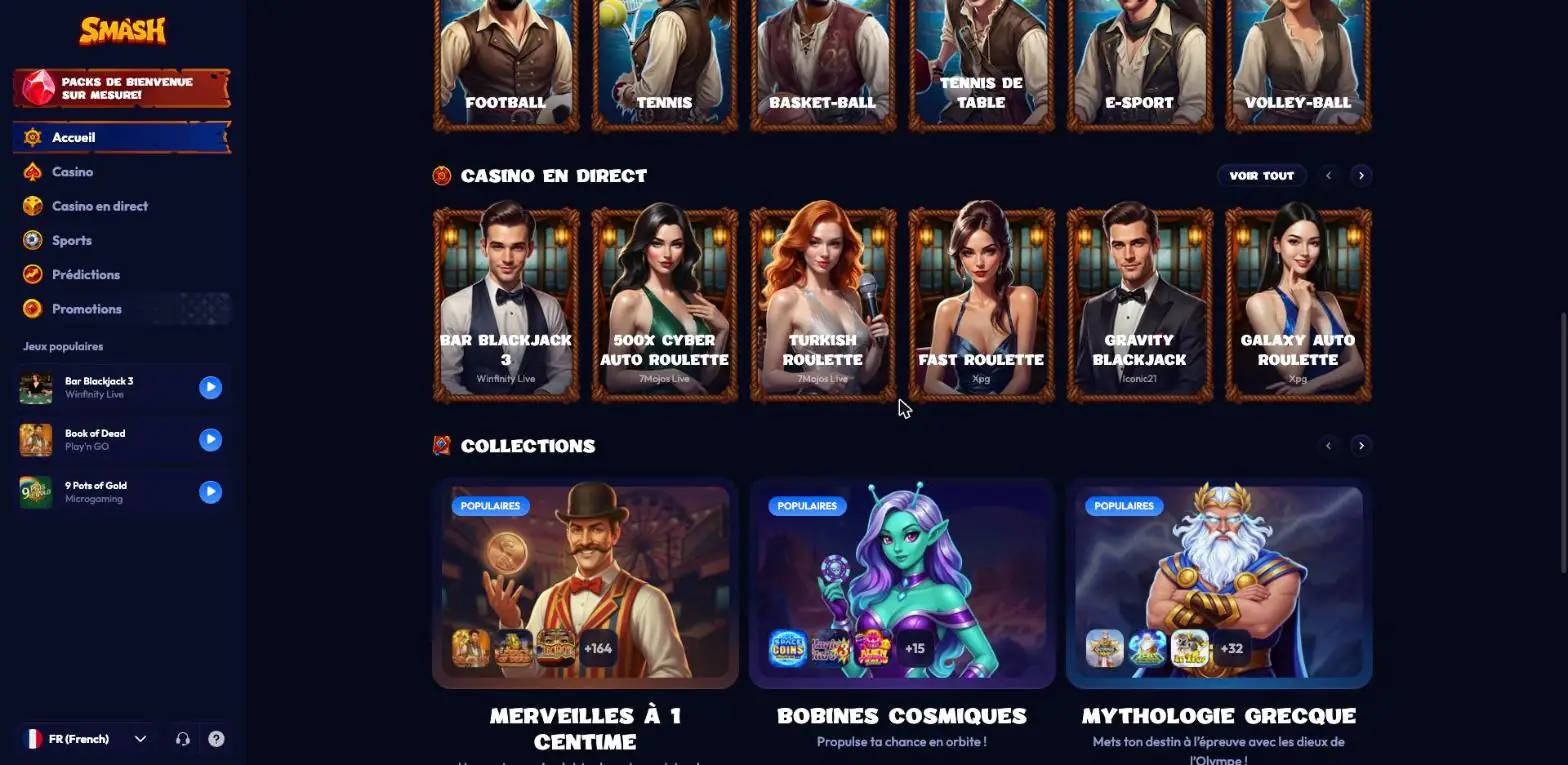 Collections de jeux