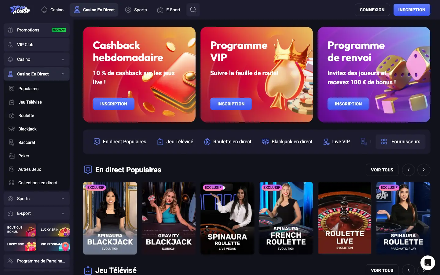 Casino en direct