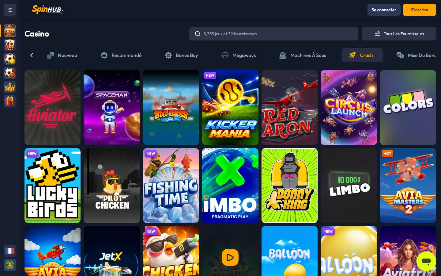 Jeux crash
