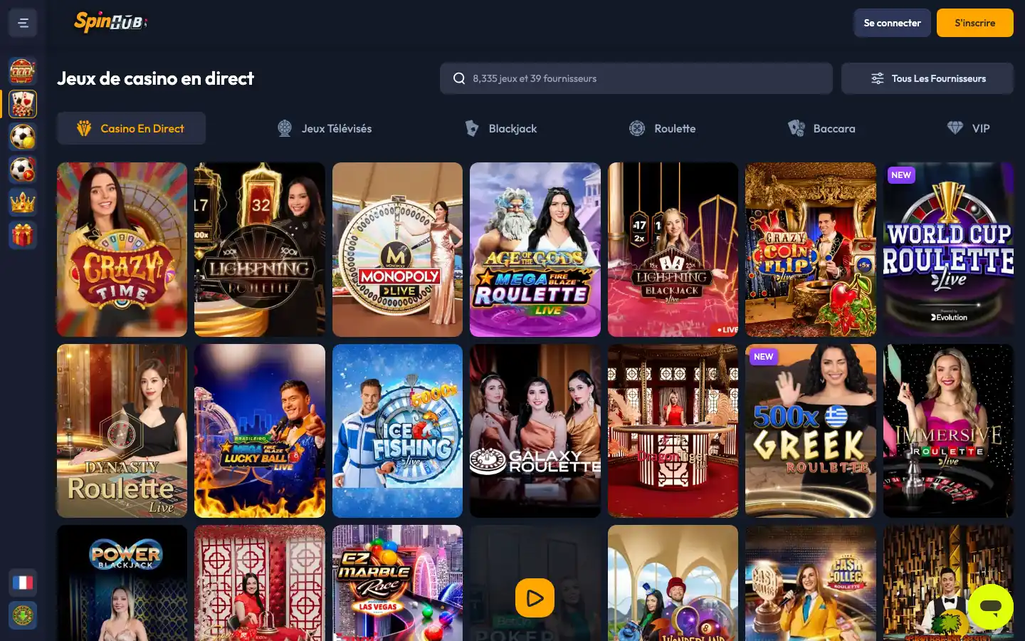 Casino en direct
