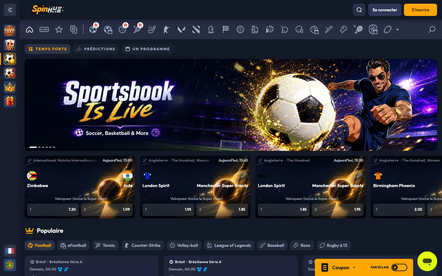Paris sportifs