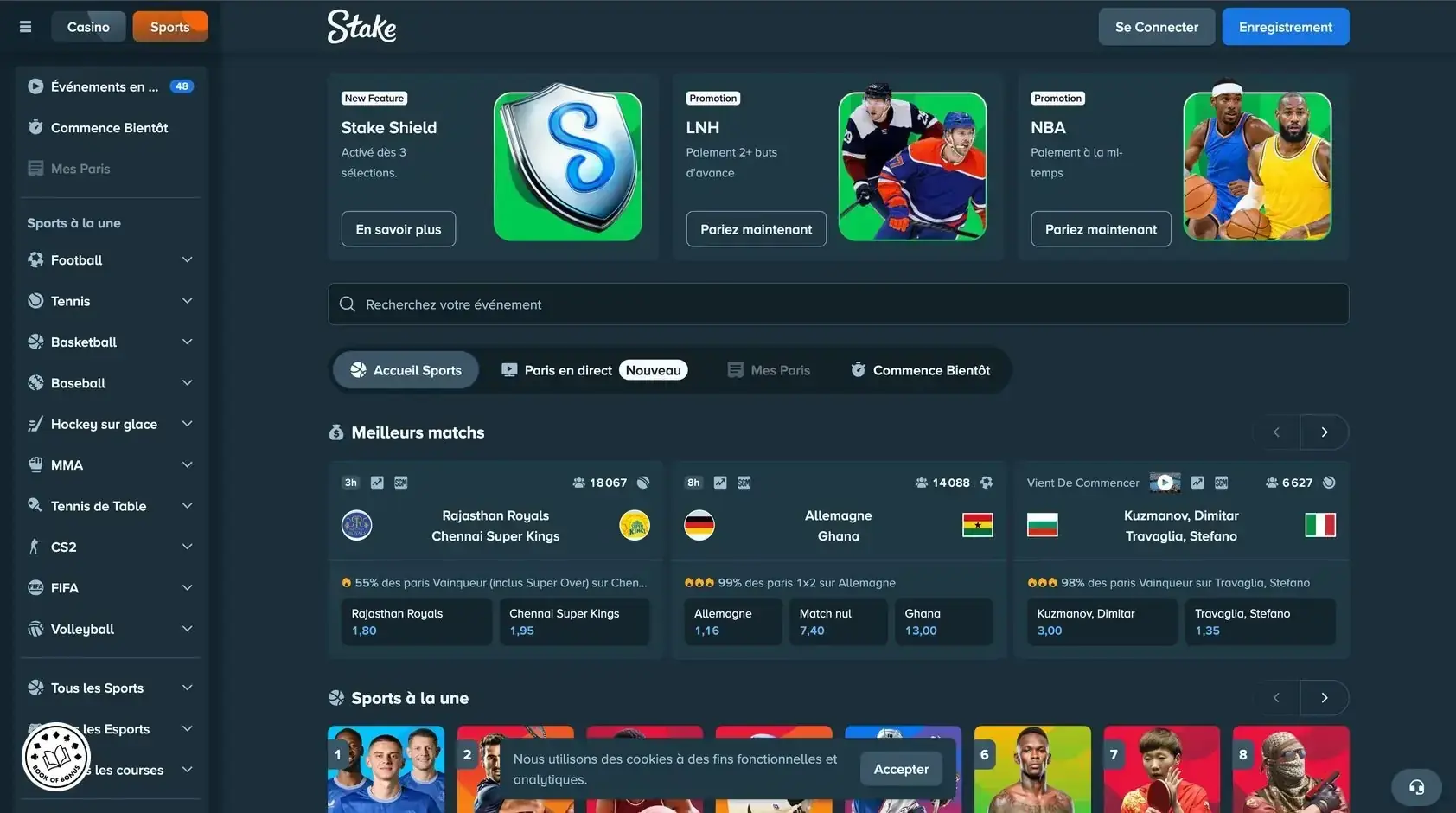 paris sportifs