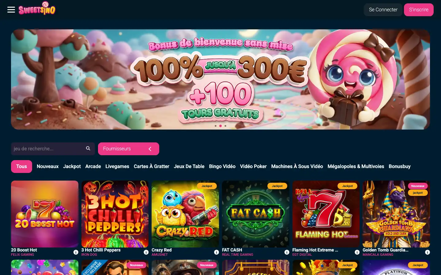 Sweetsino Casino Avis 2026