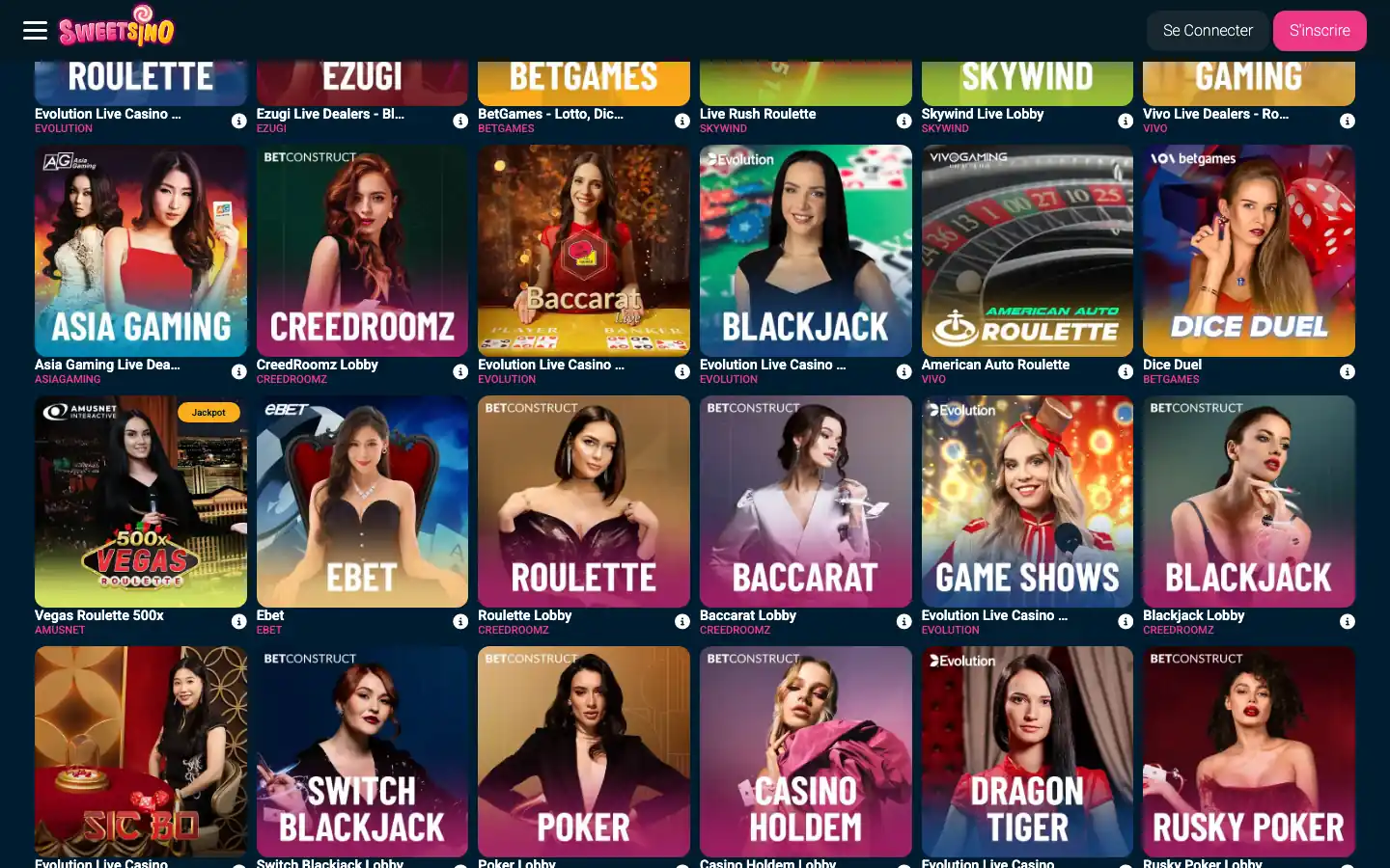 Casino en direct