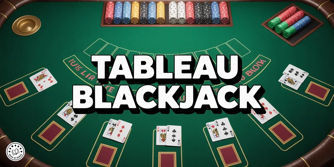Tableau Blackjack : le guide complet de la stratégie de base