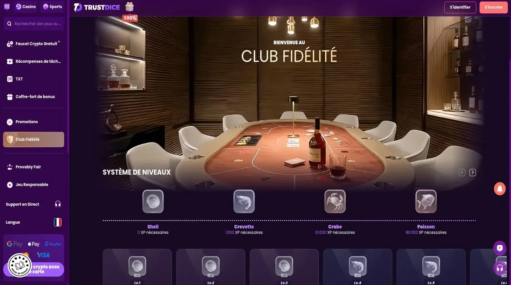 programme vip