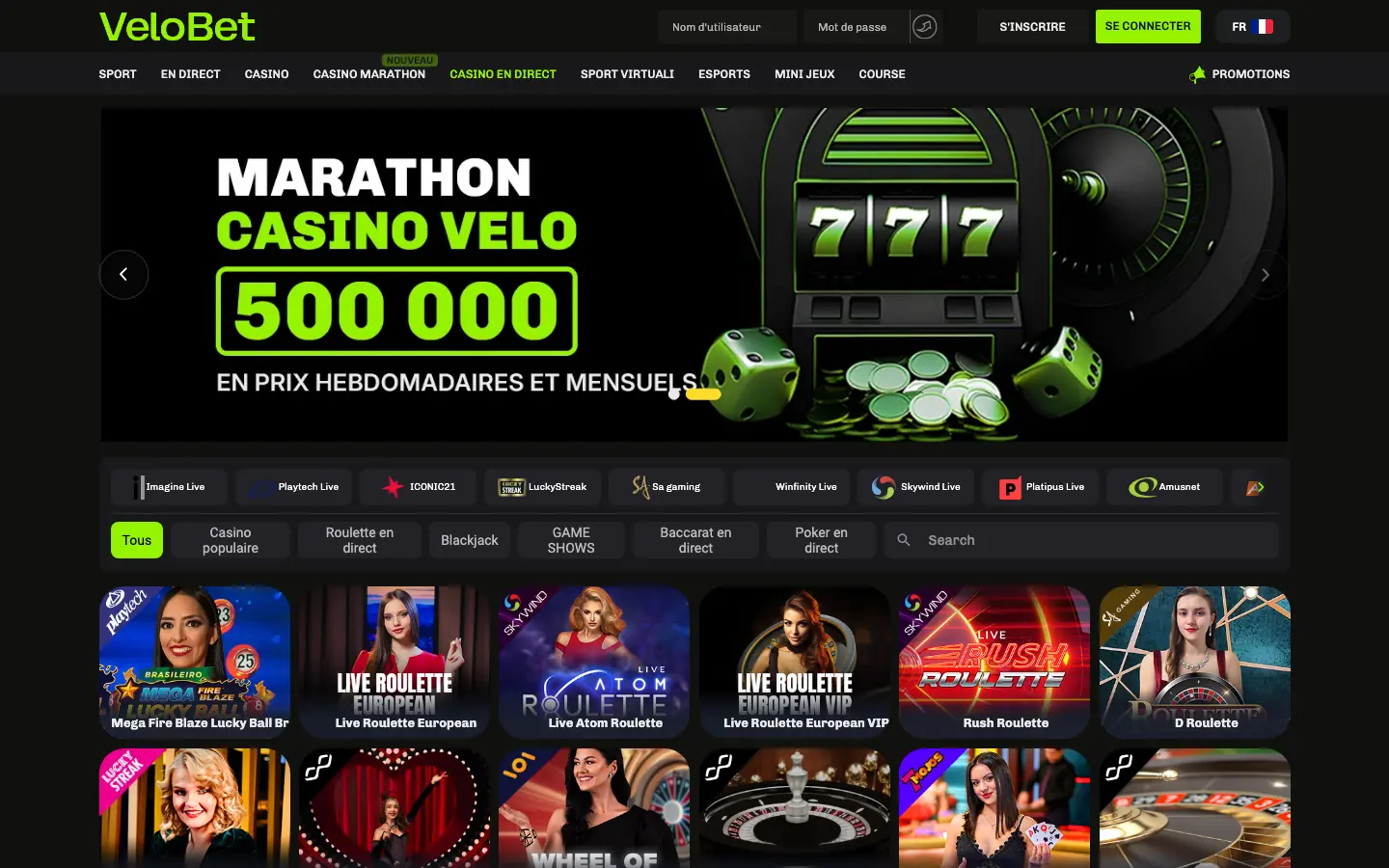 Casino en direct