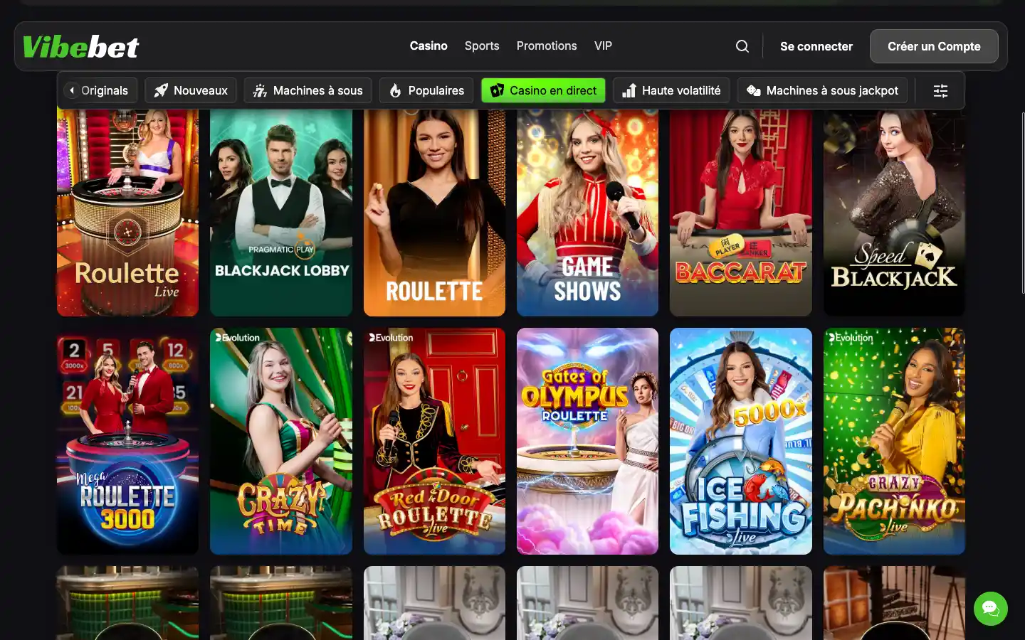 Casino en direct