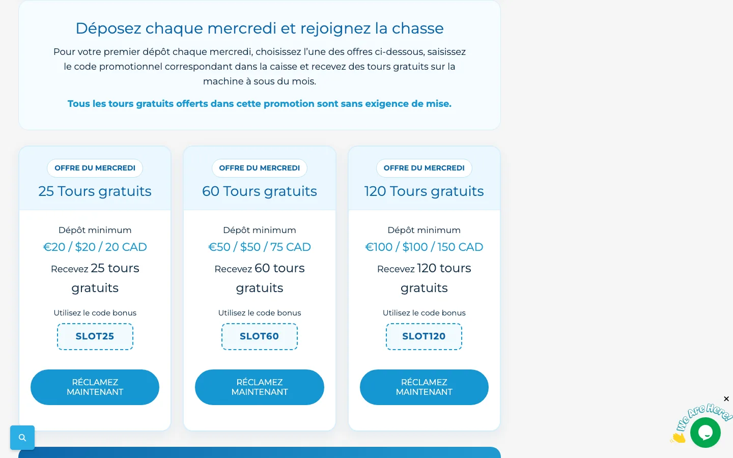 Mercredi de la chasse
