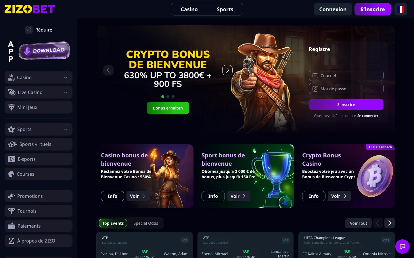 Zizobet Casino Avis 2026